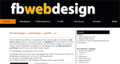 Desktop Screenshot of fbwebdesign.ch